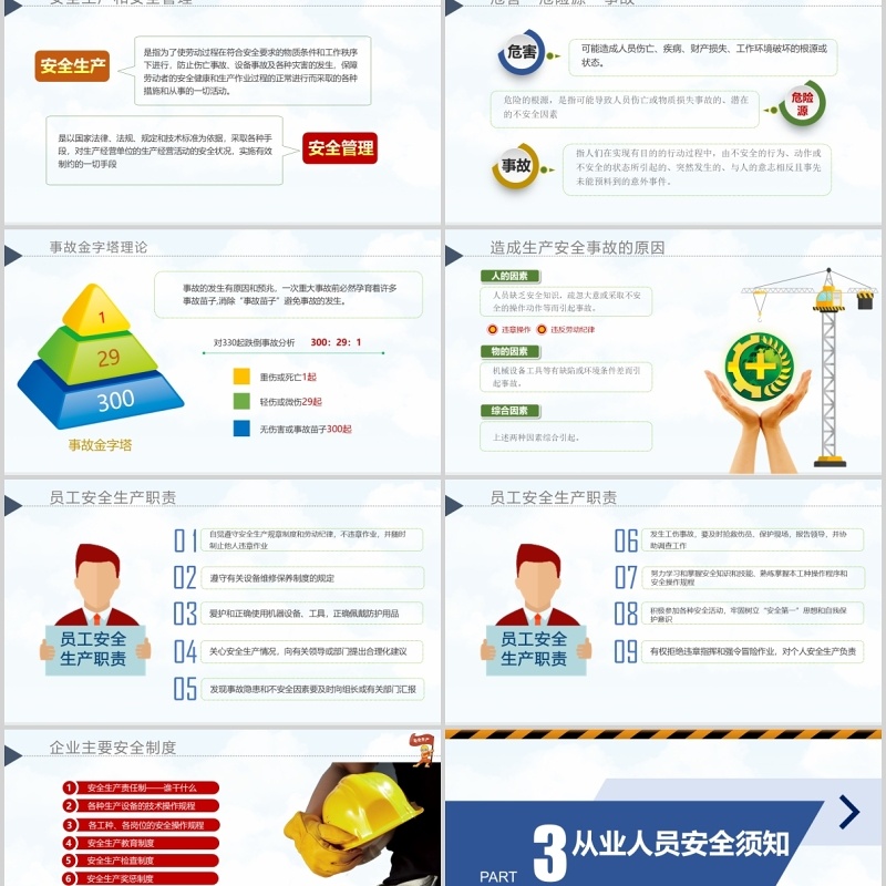 2020消除事故隐患筑牢安全防线全国安全生产月活动PPT模板