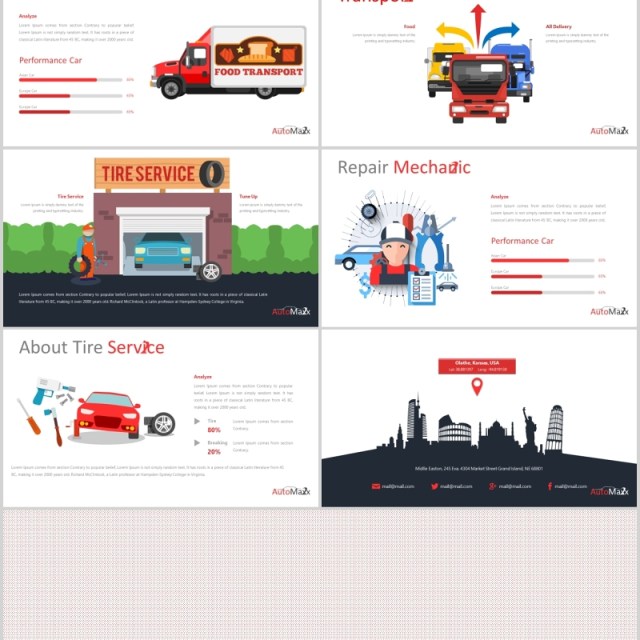 汽车工作介绍项目策划PPT模板版式设计Automaxx Powerpoint Template 汽车工作介绍项目策划PPT模板版式设计Automaxx Powerpoint Template