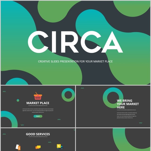 商业计划书PPT模板版式设计Circa Powerpoint Template 商业计划书PPT模板版式设计Circa Powerpoint Template