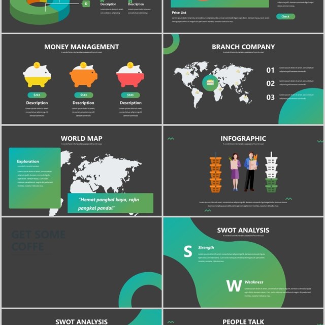 商业计划书PPT模板版式设计Circa Powerpoint Template 商业计划书PPT模板版式设计Circa Powerpoint Template