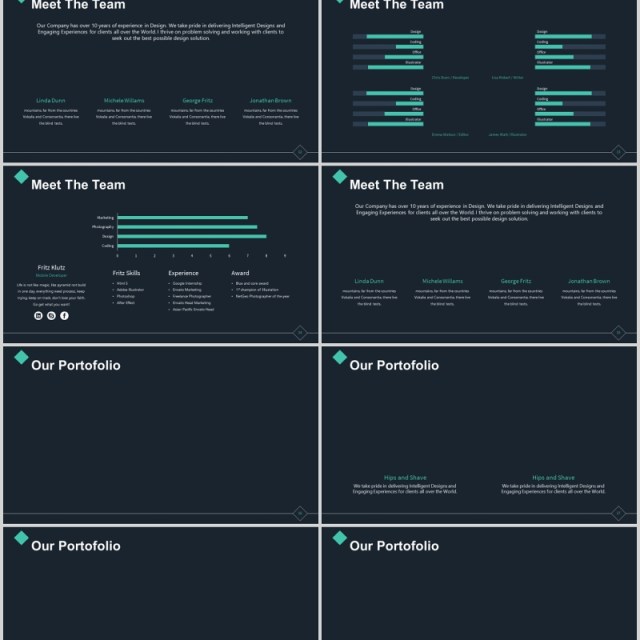 深色高端可视化信息图表PPT模板版式设计Lupis Powerpoint Template 深色高端可视化信息图表PPT模板版式设计Lupis Powerpoint Template