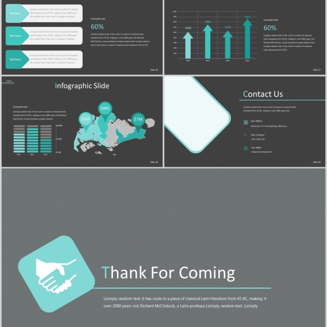 深色工作商务图片排版PPT模板版式设计Deco Powerpoint Template 深色工作商务图片排版PPT模板版式设计Deco Powerpoint Template