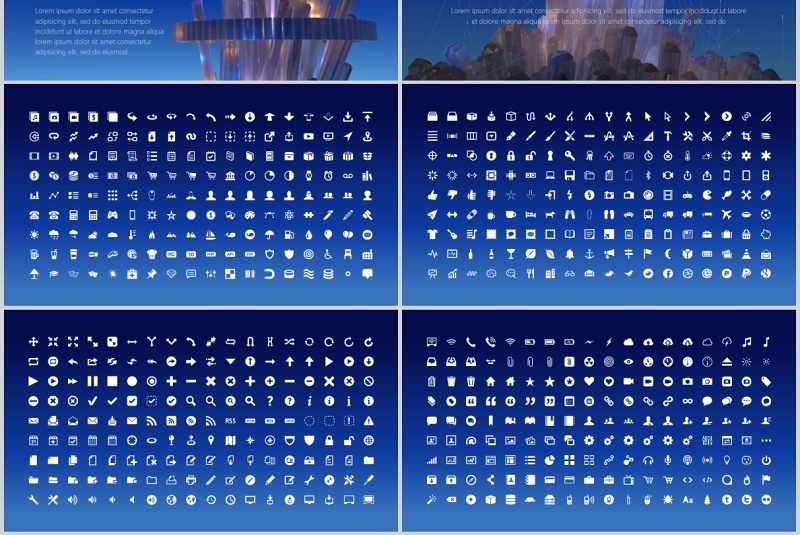 蓝色高端商业计划书企业策划案PPT模板