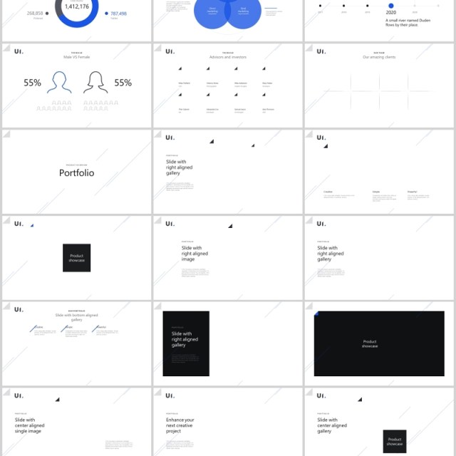 深浅双排版PPT图片模板BUILD PowerPoint Presentation Template (Light) 深浅双排版PPT图片模板BUILD PowerPoint Presentation Template (Light)